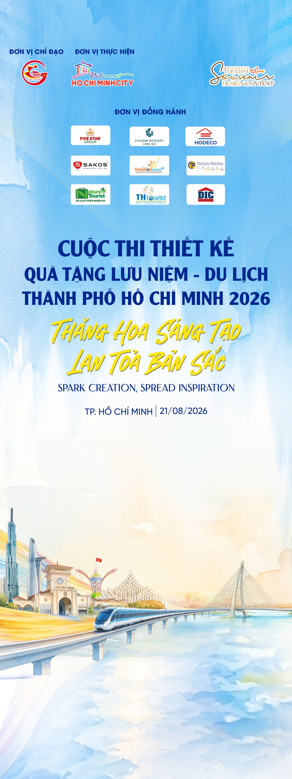 Standee truyền thông cuộc thi
